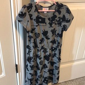 Lularoe Alice in Wonderland Disney dress